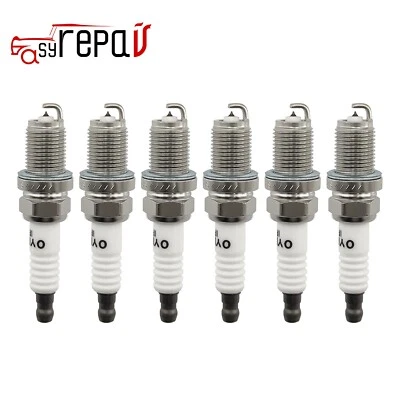 6PCS Iridium Spark Plugs for 1998-2004 Dodge Dakota Ram 1500 3.7L 3.9L V6 - Image 1 of 4