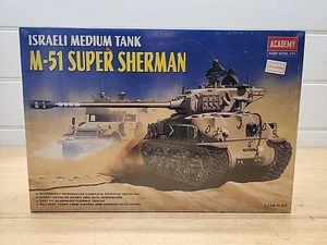ACADEMY 1:35 scale M-51 SUPER SHERMAN TANK model Sealed #5 - Picture 1 of 1