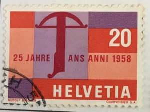 Helvetia Stamp - Picture 1 of 1