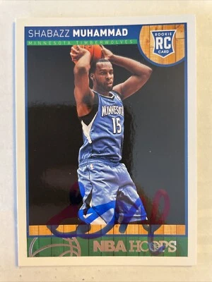 2013 Hoops Shabazz Muhammad Autographed Card Minnesota Timberwolves #274 CB1854 - Image 1 of 2