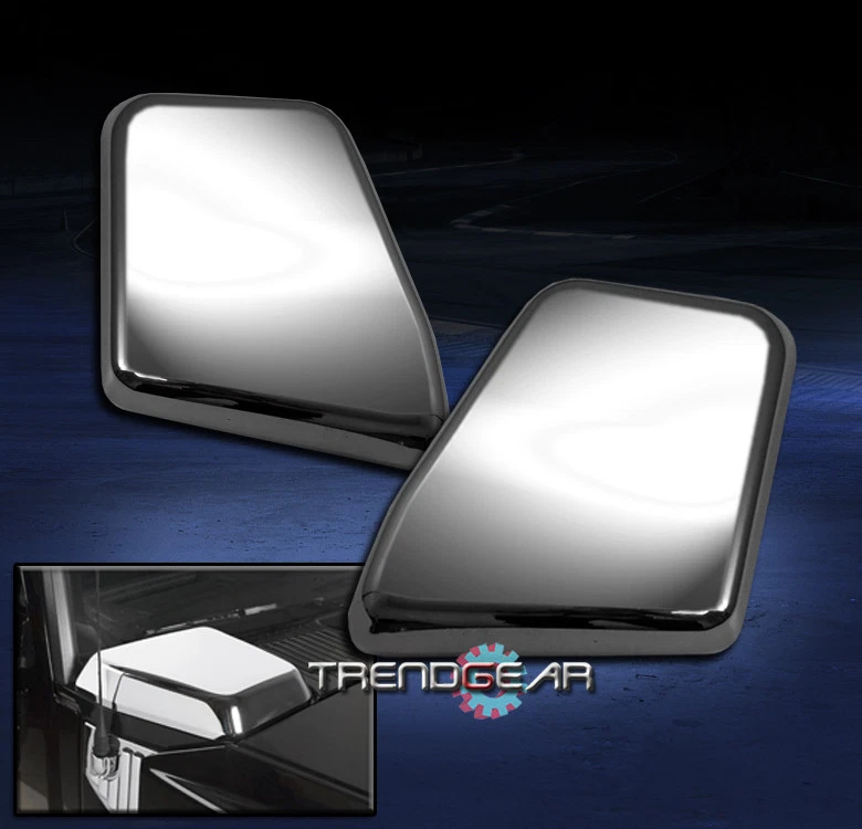 2003-2009 HUMMER H2 SUV SUT SIDE AIR INTAKE HOOD VENT COVER CHROME TRIM NEW PAIR - Image 1 of 1