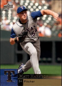 2009 Upper Deck Texas Rangers Baseball Card #907 Matt Harrison
