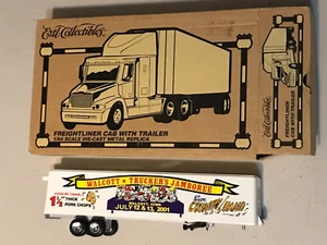 '89 KENWORTH CAB & WALCOTT IOWA TRUCKERS JAMBOREE TRAILER 12” ERTL 1:64 NEW - Picture 1 of 3
