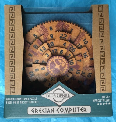 BRAND NEW True Genius Grecian Computer Brainteaser Puzzle WOW! - Image 1 of 4