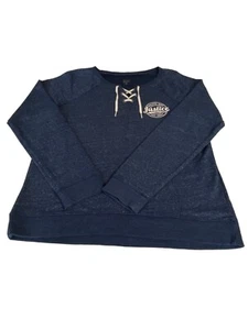 Justice Girl's Shirt Size 20 NavyWhite Specks, Long Sleeve, Ties - Picture 1 of 8