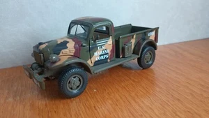 1946 USMC DODGE POWER WAGON 1:24 DIECAST TRUCK MODEL DAIMLER CHRYSLER CORP 2000 - Picture 1 of 2