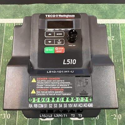 Teco L510-101-H1-U Variable Frequency / Speed Drive 1HP, 100-240V - Image 1 of 3