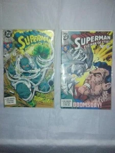 Vintage Sammlerstücke DC / Marvel Comics "mit Karton und eingetütet" (14) Ausgaben - Bild 1 von 7