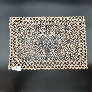 French Country Style Crocheted Placemats or Wall Art Set of 4 - Picture 1 of 8