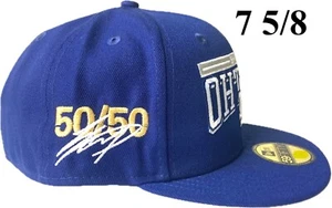 7 5/8 Shohei Ohtani 50-50 Cap Los Angeles Dodgers, NEW ERA 59FIFTY Fitted Blue 5 - Picture 1 of 10