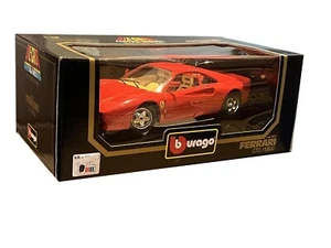 Burago 1984 Red Ferrari GTO 1/18 Diecast Model 3027 NIB - Picture 1 of 5