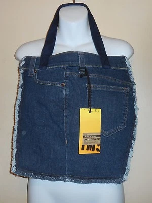 DKNY Jeans DKNY Ludlow Denim Jean Tote Handbag Beach Bag Book Bag Diaper Bag NWT - Image 1 of 3