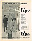 PUBLICITE ADVERTISING  1960    PIPO   blazer vetements enfants