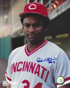Signed  8x10 PEDRO BORBON Cincinnati Reds  Autographed photo -  COA - Picture 1 of 1