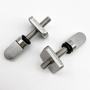 Paquete de 2 TORNILLOS DE ALETA PARA TABLA DE REMO DE PIE ALETA SIN HERRAMIENTAS acero inoxidable - Imagen 1 de 12