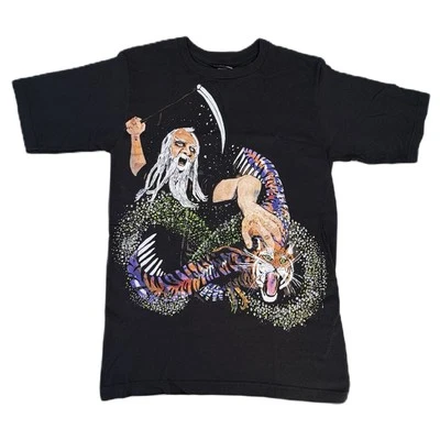 Volcom Valient Thorr Band Tee Shirt Short Sleeve  Size Large Black Immortalizer - Image 1 of 4