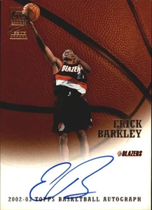 2002-03 Topps Autographs #TAEB Erick Barkley - NM-MT - Imagen 1 de 2