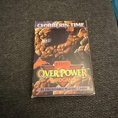 Marvel OverPower CCG Clobberin’ Time Starter Deck 1995 - 54 of 55 cards - Image 1 of 4