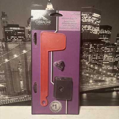 Flag Kit Red Gibraltar Mailboxes Replacement Mailbox Rust Proof Sealed New - Image 1 of 4