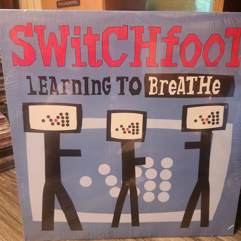 Switchfoot - Learning to Breathe Limited 1st Press White Colored Vinyl LP