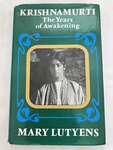 Krishnamurti The Years of Awakening Lutyens 1975 Hardback. 1st Edition Z10 - Picture 1 of 18