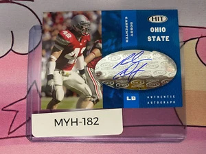 BOBBY CARPENTER 2006 SAGE HIT #A42 AUTO BLUE - Picture 1 of 2