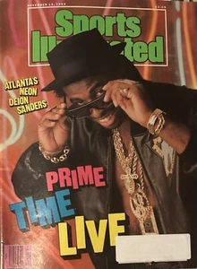 Sports Illustrated Magazine (Nov 13, 1989) Deion Sanders - Prime Time Live - Picture 1 of 1
