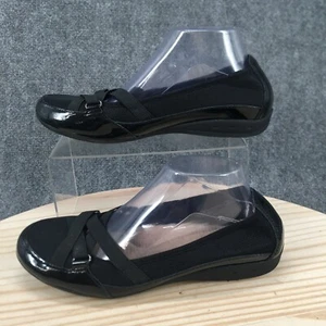 Earth Spirit Shoes Womens 10 Peni Slip On Black Round Toe Casual Low Top - Picture 1 of 12