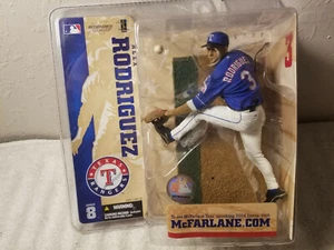McFARLANE ALEX RODRIGUEX TEXAS RANGERS SPORTS AUCTION FIGURE - Picture 1 of 5