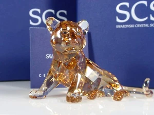 Swarovski SCS Tiger Cub 2010 Sitting MIB #1016678 - Picture 1 of 6