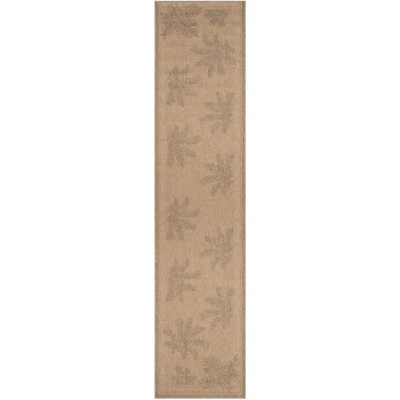 Alfombra SAFAVIEH Interior Exterior CY6683-39 Patio Natural/Dorada Foto 1 de 4