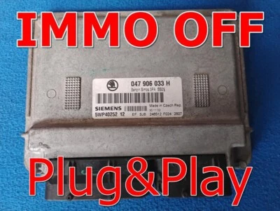 Skoda Fabia 6Y 1.4 MPI IMMO OFF/ PLUG&PLAY 047906033H / 5WP40252 /Ita-2 giorni - Immagine 1 di 4