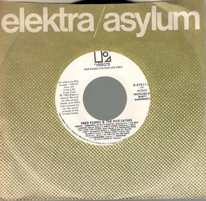 Fred Parris & The Five Satin: Untitled - Mono & Stereo, 7 in PR Single Record - Imagen 1 de 4