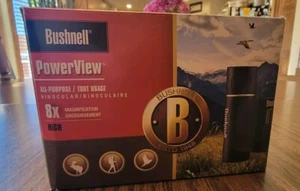 Bushnell PowerView All Purpose 8X21 Binoculars  missing carrying case - Picture 1 of 3