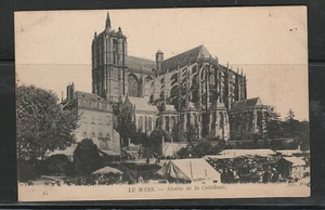 Le Mans Abside de la Catedrale #15 Postkarte RPPC? - Bild 1 von 2
