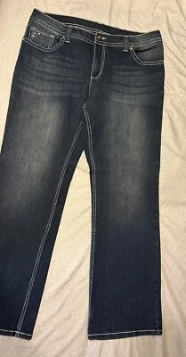 Women’s Size 18 Faded Glory Jeans w/ Studded Back Pockets - Image 1 of 4
