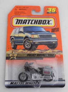 Matchbox Police Motorcycle Series 7 #35 Neu auf Karte - Bild 1 von 2