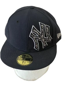 New Era 59Fifty New York NY Yankees Game Fitted Hat (Dark Navy) MLB Cap - Bild 1 von 3