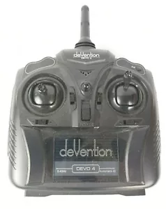 Remote Radio Control Devention Devo 4 2.4Ghz S29DEVO-4 0681 Remote - Picture 1 of 2
