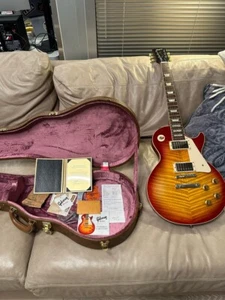Gibson Les Paul 2009 R9 50th Anniversary - 1959 Gold Plaque ULTRA RARE SERIAL! - Picture 1 of 12