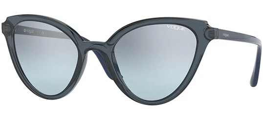 Sunglasses Vogue Vo5294s 2764/7c 55 Transparent Blue Azure