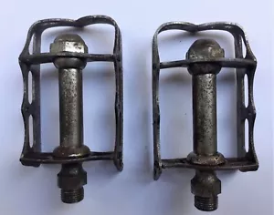 Coppia pedali bici corsa tutto in acciaio racing bike pedals - Foto 1 di 3