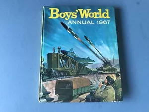 Boys' World Annual - 1967 - Vintage - Imagen 1 de 5