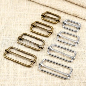 20Pcs Metal Adjustable Square Ring Buckles Garment Belt DIY Handmade Bag Buttons - Picture 1 of 9