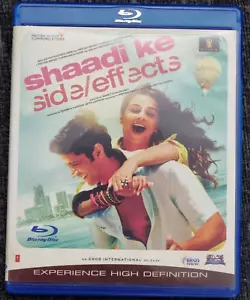 Shaadi Ke Side Effects Bollywood Blu-Ray Farhan Akhtar, Vidya Balan,Eng Subtitle - Imagen 1 de 2