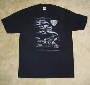 Los Angeles County Lifeguards - Will Rodgers T-Shirt Black Size Large EUC - Picture 1 of 5