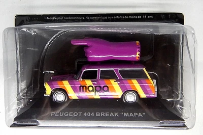 PEUGEOT   404 BREAK MAPA     1:43  BOITE SCELLEE D'ORIGINE NEUVE - Photo 1/4