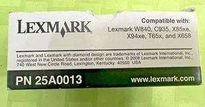Lexmark Genuine 25A0013 Standard Staples 15000 Staples / Box - Free Shipping - Picture 1 of 7