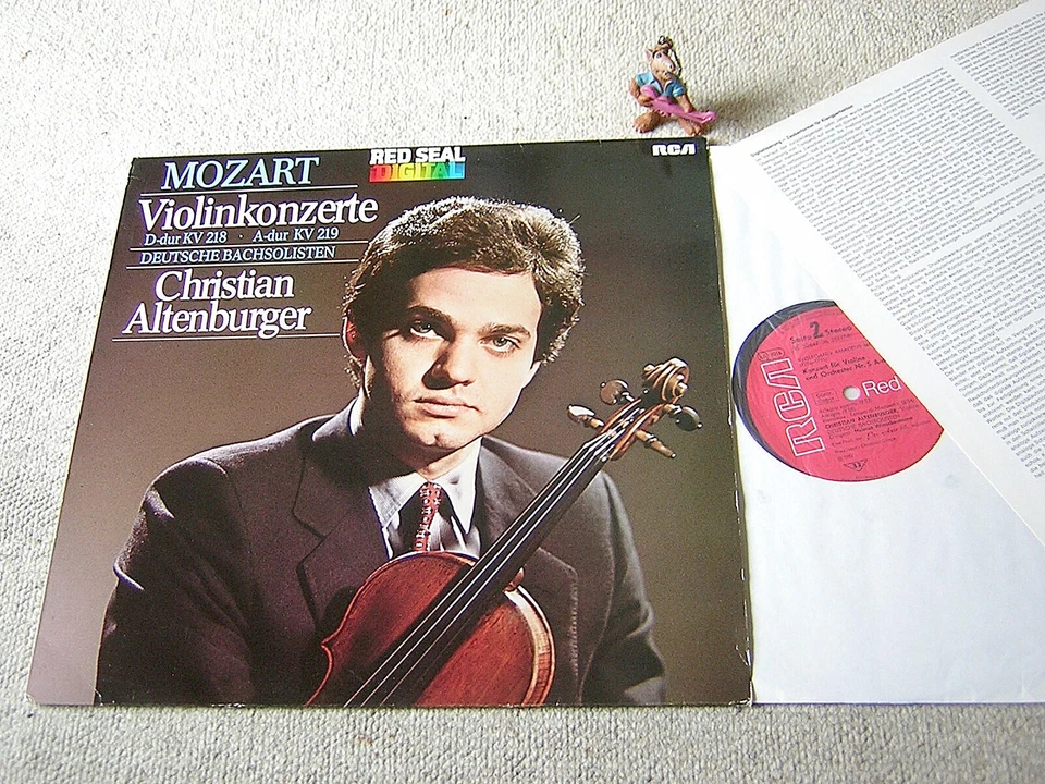 MOZART Violin Concertos 4 & 5 ALTENBURGER 1982 GER LP RCA RED SEAL DIGITAL - Bild 1 von 1