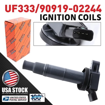 1Pc 90919-02244 Ignition Coils Fit For 2002-2006 Toyota Solara 2.4L Replacement - Image 1 of 4
